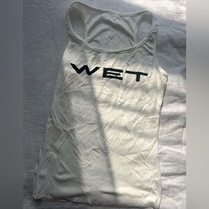 “Wet” tank top